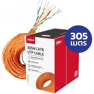 Dahua Bobine 305M CAT6 RJ45 UTP Câble Réseau Ethernet High Quality 
